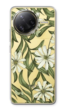 White flower pattern