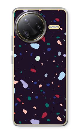 Dark Rounded Terrazzo