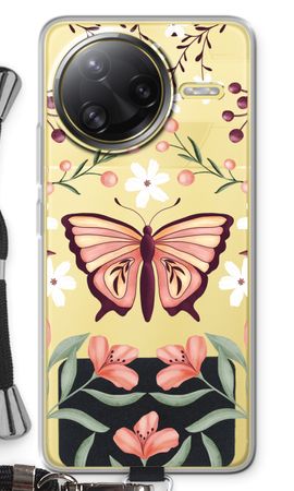 Butterfly in a floral world