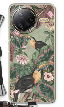 Tropical jungle toucan