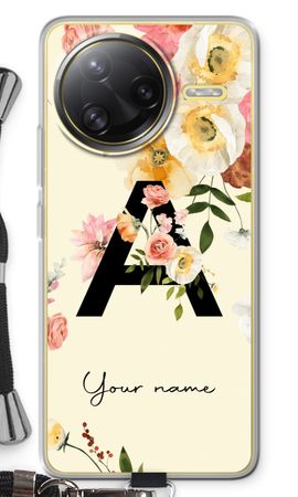 Flirty Flowers Monogram