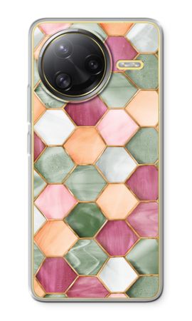 Hexagons in stained glass