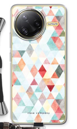 Coloured triangles pastel