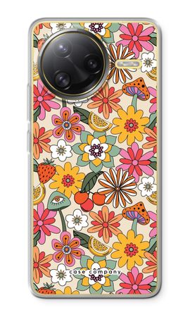 Retro Flowers N°2 - Yellow