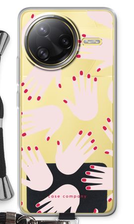 Hands pink