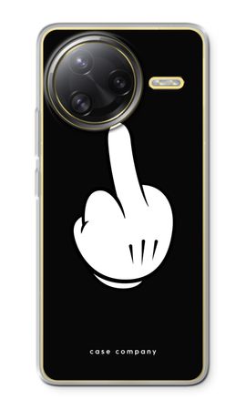 Middle finger black