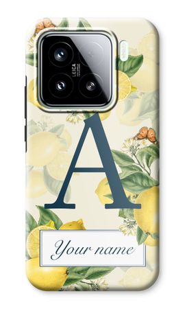 Monogram Lemons, Oranges of Peaches