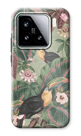 Tropical jungle toucan