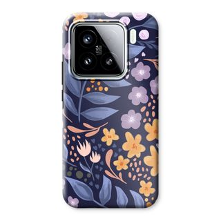 Flowers with blue leaves