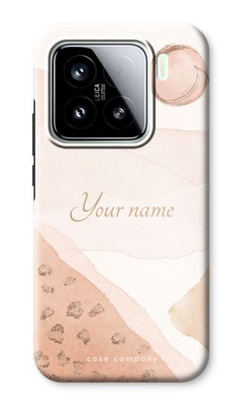 Gold Spots Namecase - Blush