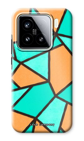 Stained glass - Orange