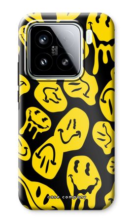 Melting smiley - Yellow