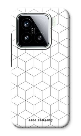 Cubes black and white