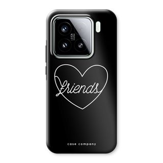 Friends heart black