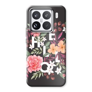 Hello in flowers