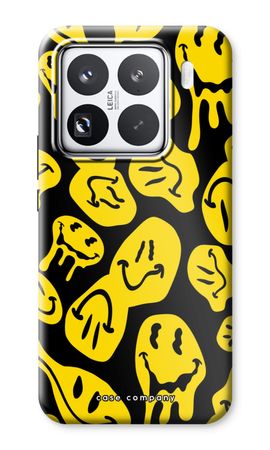 Melting smiley - Yellow