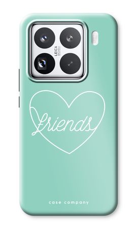 Friends heart pastel