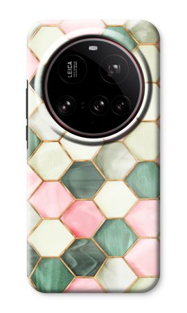 Hexagons in stained glass