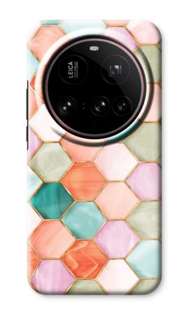 Hexagons in stained glass