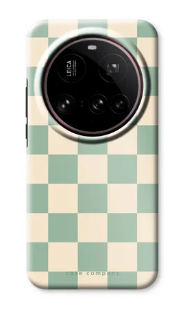 Checkered Mint, Xiaomi 15 Ultra robuste Hülle