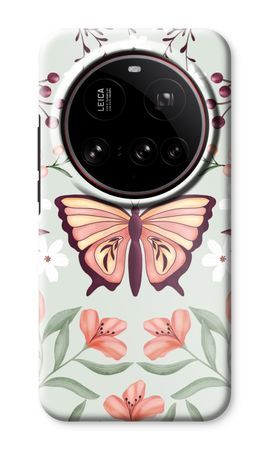 Butterfly in a floral world