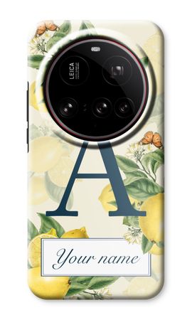 Monogram Lemons, Oranges of Peaches