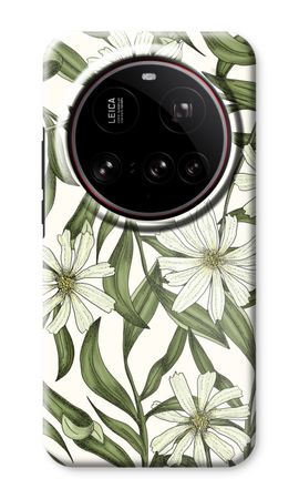 White flower pattern