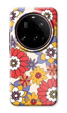 Retro Flowers - Yellow