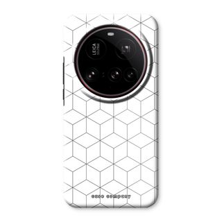 Cubes black and white