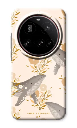 Floral Whales, Wytrzymałe etui Xiaomi 15 Ultra