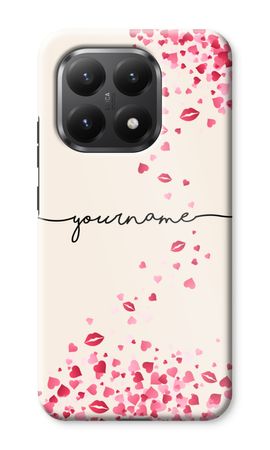 Hearts and kisses