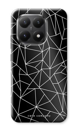 Geometric lines white