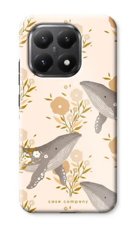 Floral Whales, Odolné puzdro Xiaomi 15T