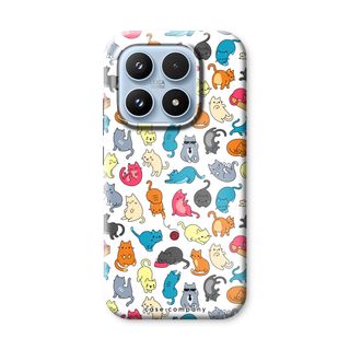 Colourful cats