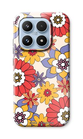 Retro Flowers - Yellow