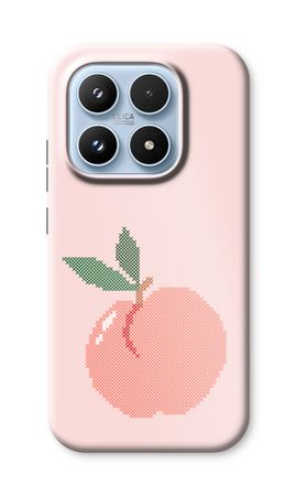 Stitched Peach
