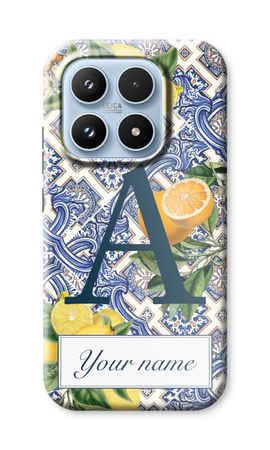 Monogram Blue tiles