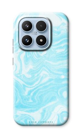 Water paint blue