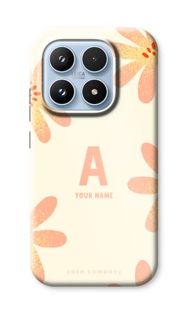 Peach Blossom Monogram