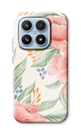 Zachtroze bloemen