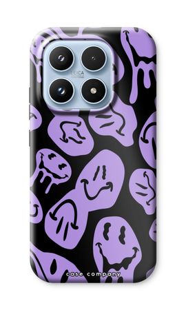 Melting Smiley - Purple
