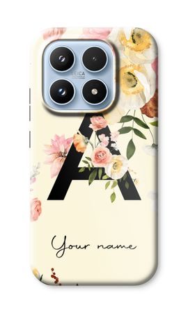 Flirty Flowers Monogram