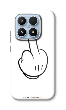 Middle finger white