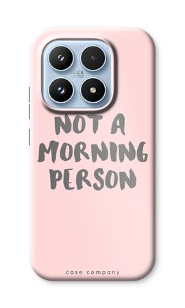 Morning person