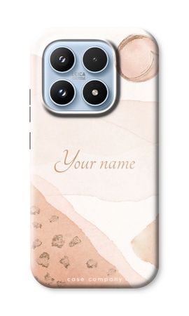 Gold Spots Namecase - Blush