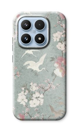 Japanse kraanvogels bloeien
