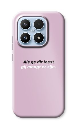 gij moogt er zijn