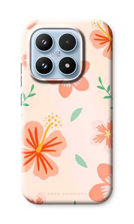 Tropical Pink Flowers
