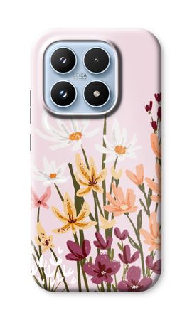 Painted wildflowers