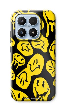 Melting smiley - Yellow